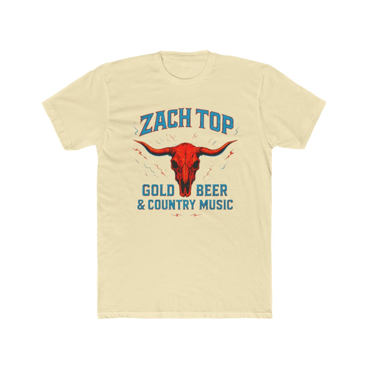 Zach Top Cold beer and Country Music T Shirt