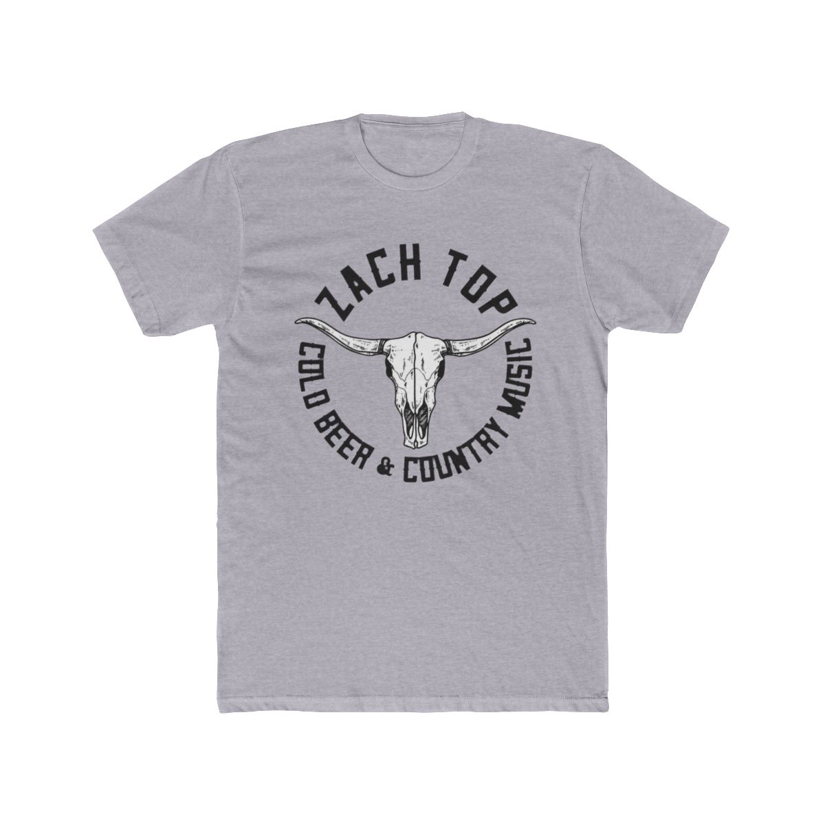 Zach Top Cold Beer & Country Music T Shirt - alternate angle 4, merchandise
