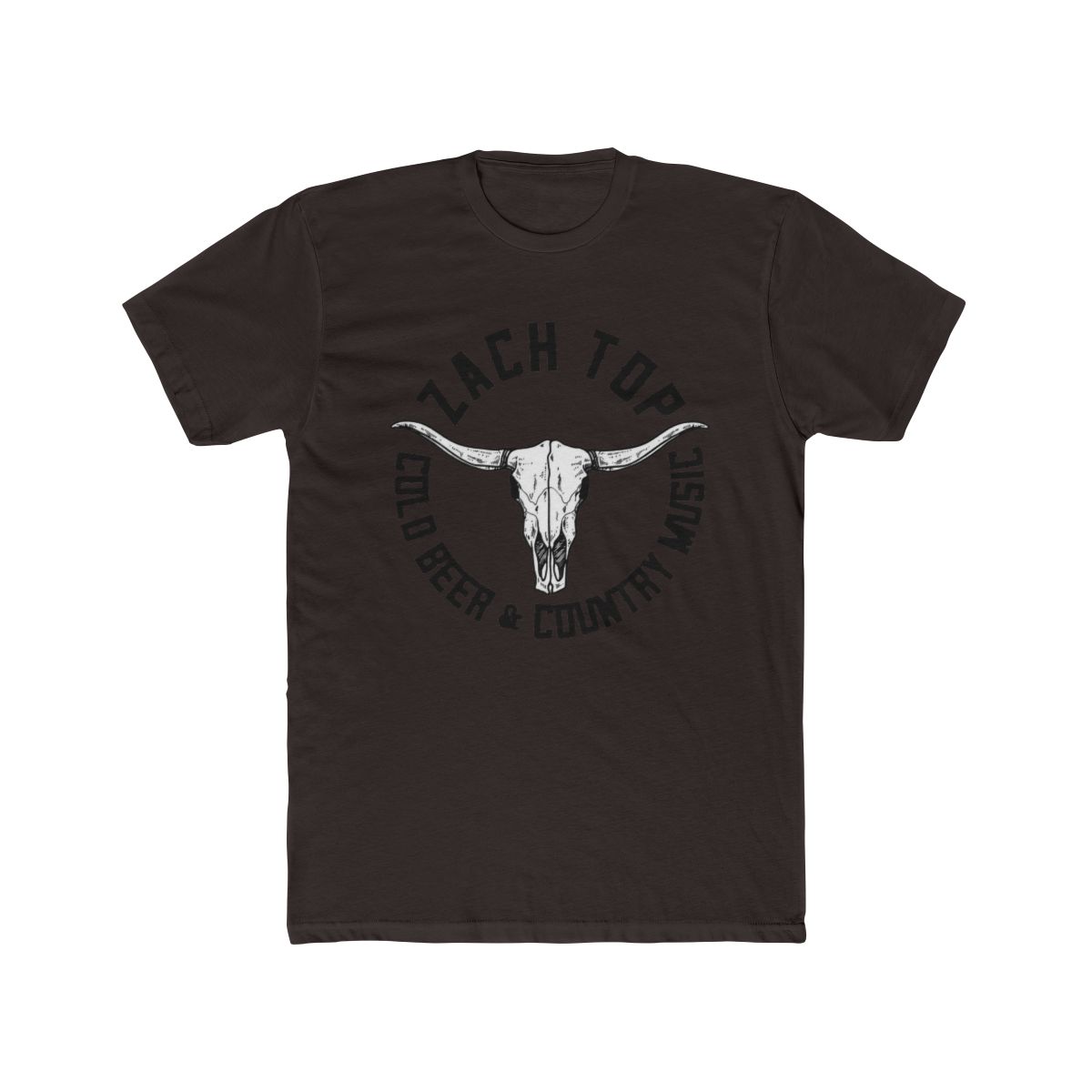 Zach Top Cold Beer & Country Music T Shirt - alternate angle 2, merchandise
