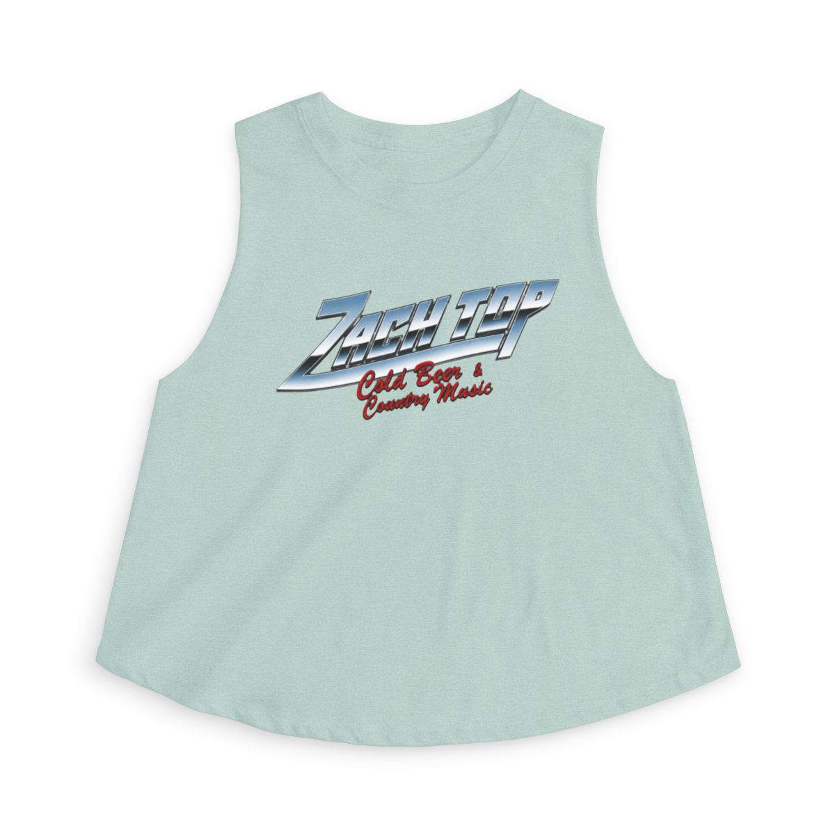 Chrome Crop Top | Zach Top - alternate angle 4, merchandise