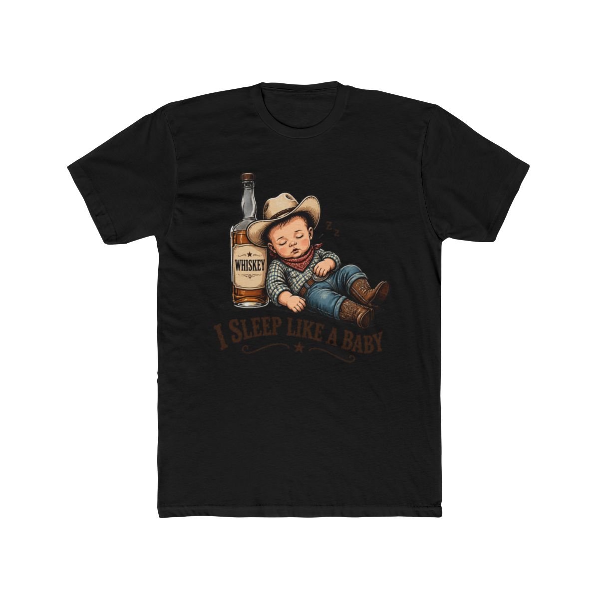 Zach Top Merch I Sleep Like A Baby T Shirt - Viralstyle - alternate angle 3, merchandise