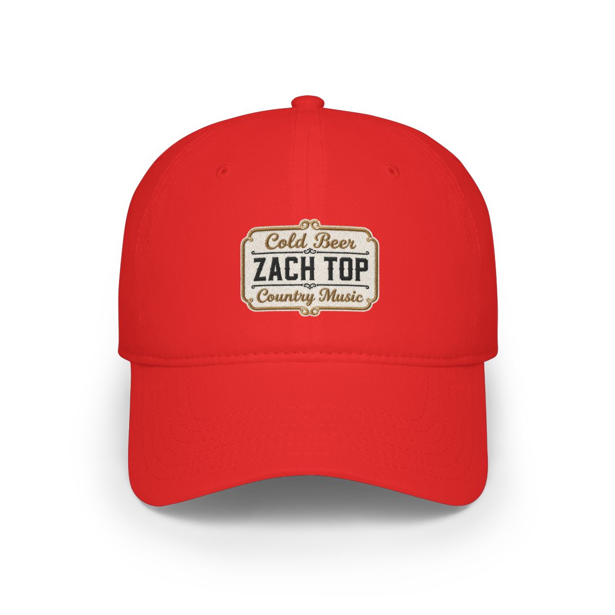 Cold Beer & Country Music Green Hat | Zach Top - Official Hats & Caps merchandise